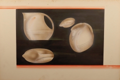 L2021.13 Viktor Schreckengost design renderings pitcher form with lid