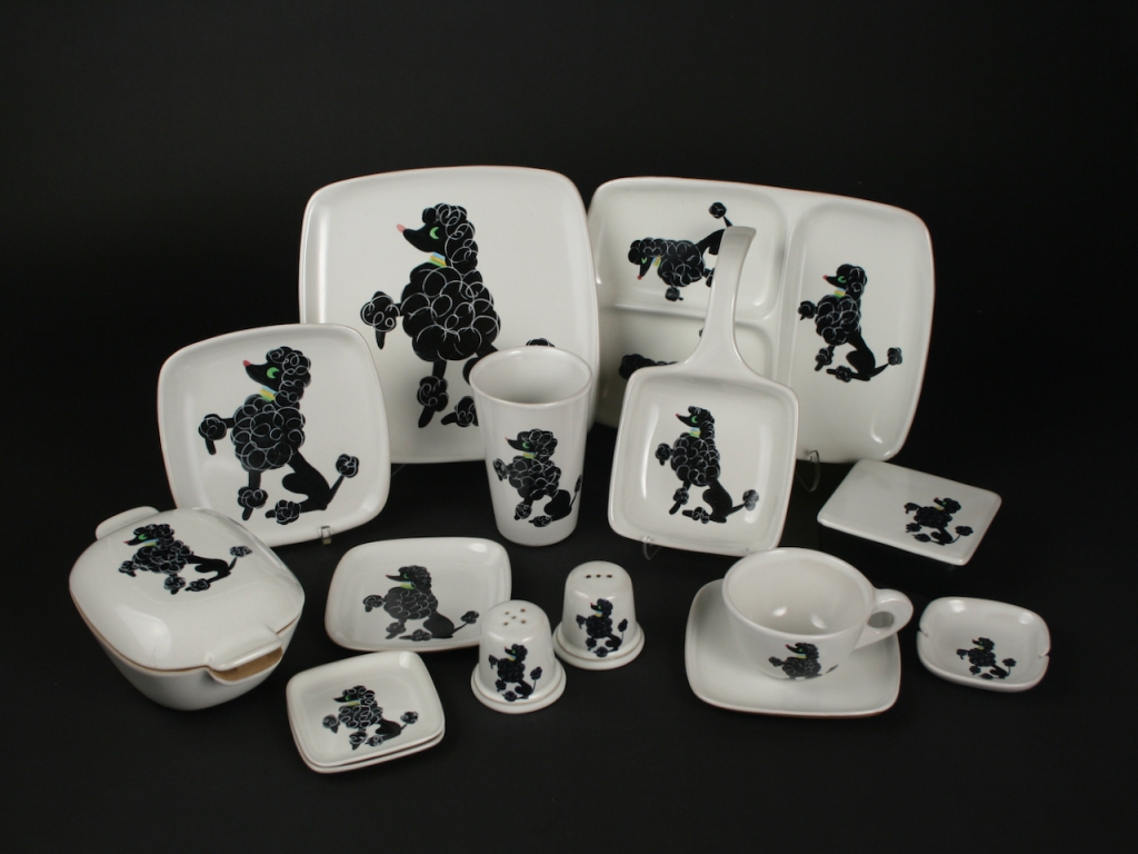 Glidden Poodles – International Museum of Dinnerware Design