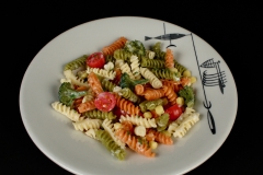 Well of the Sea with pasta Shenango China