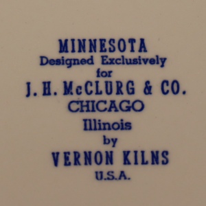 Minnesota state plate back