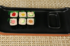 Paul Eshelman with sushi